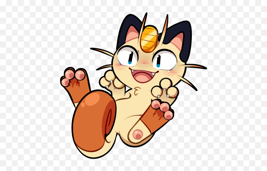 Meowth Thats Right - Art Full Size Png Download Seekpng Cartoon,Meowth Png