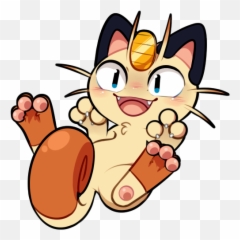Meowth Thats Right - Art Full Size Png Download Seekpng Cartoon,Meowth Png
