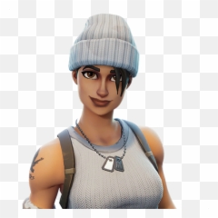 Fortnite Girl Transparent Png Clipart - Fortnite Recon Specialist,Arctic Assassin Png