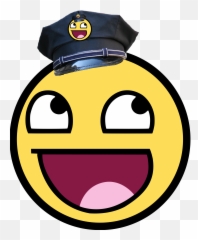 Filewikifun Police Smileypng - Wikipedia Super Happy Face Roblox,Chuck Norris Png