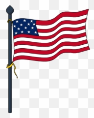 Flag Clipart Memorial Day Big - Png