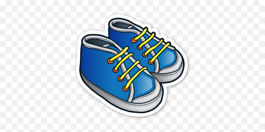 Gym Shoes Clipart Blue Sneaker - Shoes For Kids Clipart Png,Shoe Clipart Png