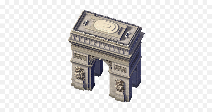 Filearc De Triomphepng - Sc4d Encyclopaedia Arc De Triomphe,Arc Png