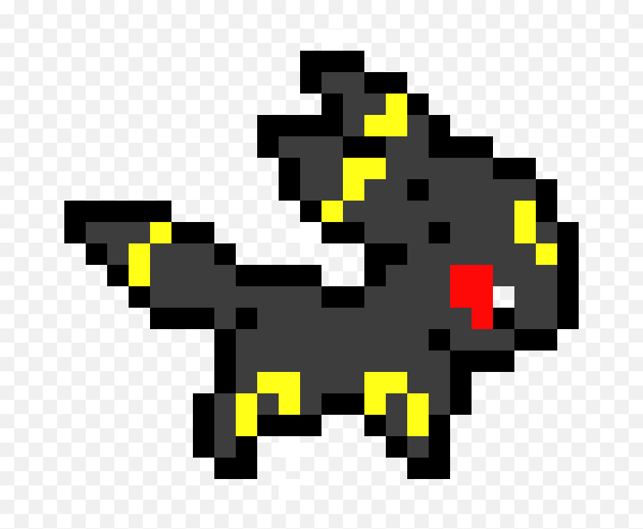 Pokemon Umbreon Pixel Art Maker - Pokemon Umbreon Pixel Art Png,Umbreon Png