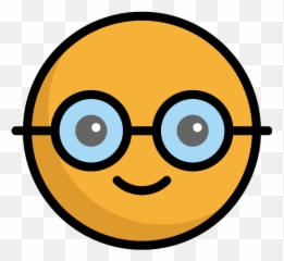 Nerd Emoji Png Icon - Iphone Nerd Emoji Black And White,Nerd Emoji Png