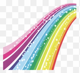 Cartoon Rainbow Png - Transparent Background Free Rainbow Clipart,Cartoon Rainbow Png