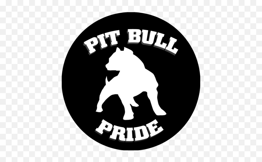 Pitbull Dog Logo Png Image With No - Pitbull Black And White Logo,Pitbull Logo