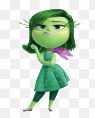Disgust Inside Out Transparent Png - Sadness Joy