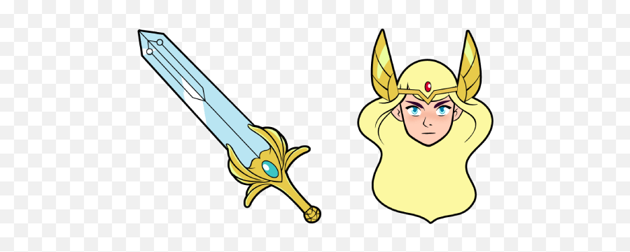 She - She Ra Sword Of Protection Png,Cartoon Sword Png