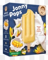 Creamy Mango Ice Pop Jonnypops - Johnny Pops Root Beer Png,Mango Transparent