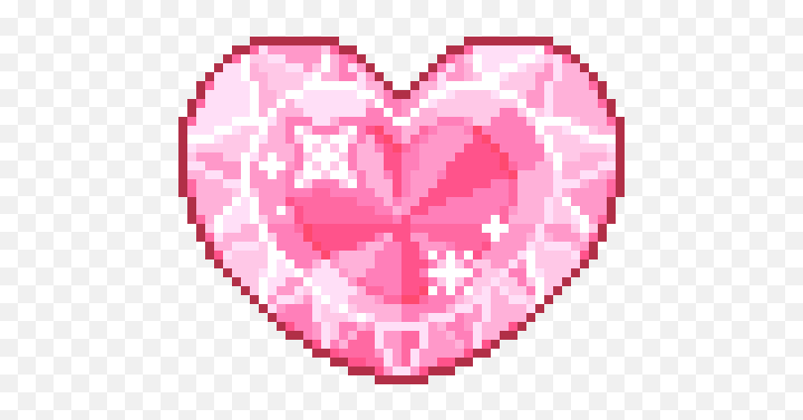 Pixel Art Gif Kawaii Image - Cute Pink Png Download 500 Pink Pixel Art Png,Kawaii Heart Png