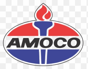 Download Dominos Logo Vector Png - Amoco Full Size Gas Station