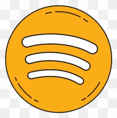 Logo Orange Spotify Free Icon Of Famous Logos In - Dot Png,Spotify Logo Vector