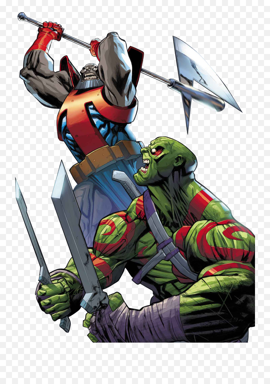 Drax The Destroyer Marvel Comics Art Comic - Drax Comic Png,Drax Png