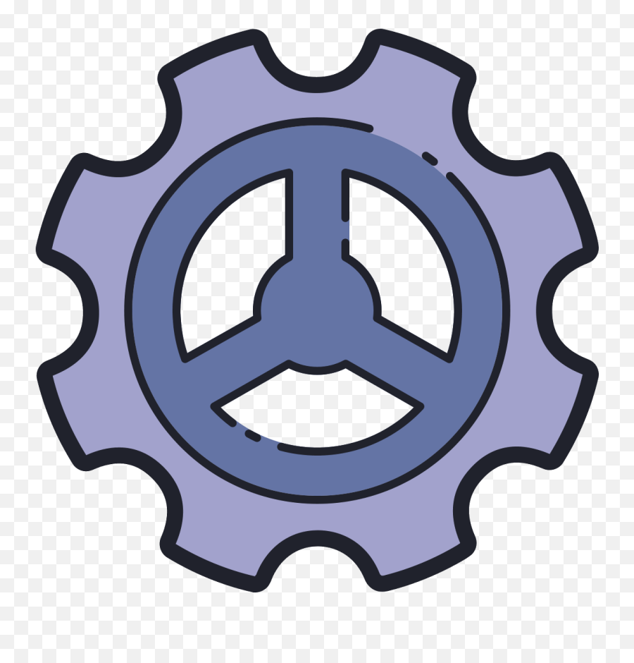 Gear Icon Png Image With No Background - Control Valve Vector Set,Gear Icon Transparent