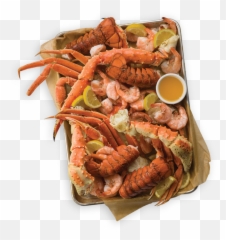 Red King Crab Transparent Png Image - Seafood Boil Transparent Background,Crab Legs Png