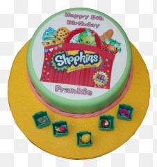 Shopkins Birthday Cake U2013 Me Shell Cakes - For Party Png,Shopkins Png