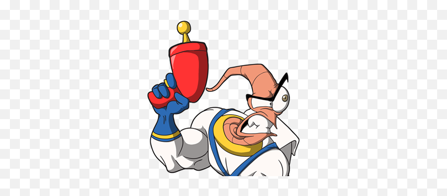 Earthworm Projects Photos Videos Logos Illustrations - Fictional Character Png,Earthworm Jim Logo