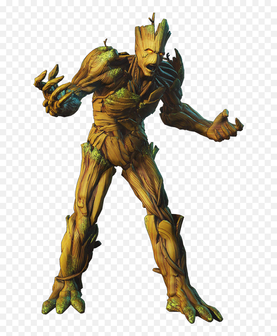 Groot Marvel Ultimate Alliance Wiki Fandom - Marvel Ultimate Alliance 3 Groot Png,Png To Obj