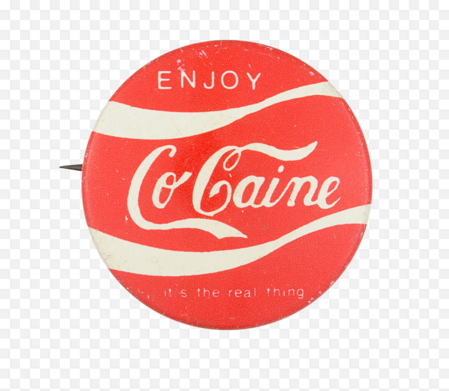 Enjoy Cocaine - Coca Cola Logo In Cocaine Full Size Png Emblem,Coca Cola Logos