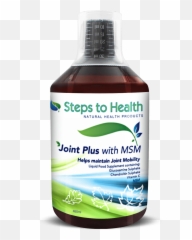Joint Plus With Msm - 1 bottle Steps to Health Syrup png