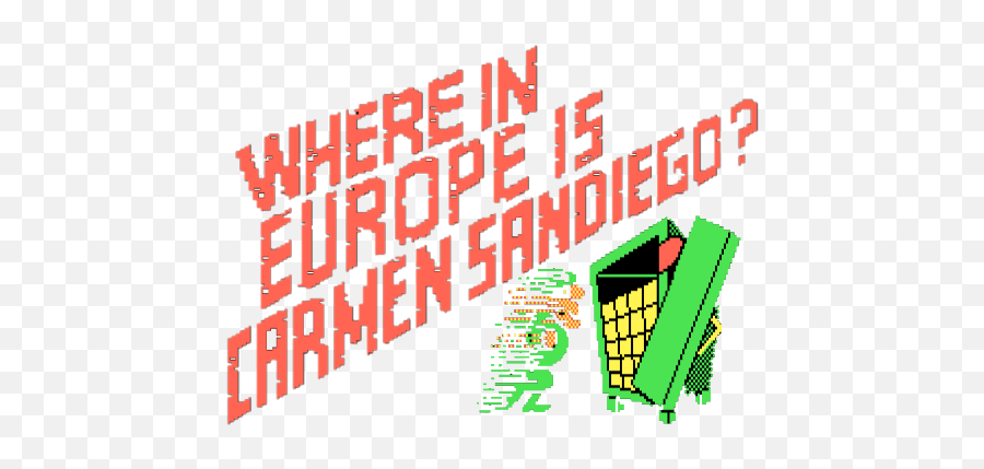 Where In Europe Is Carmen Sandiego - Vertical Png,Carmen Sandiego Logo