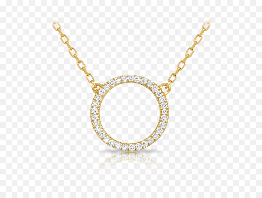 Diamond Circle Png Picture 519917 - Yellow Gold Circle Diamond Pendant,Yellow Diamond Png
