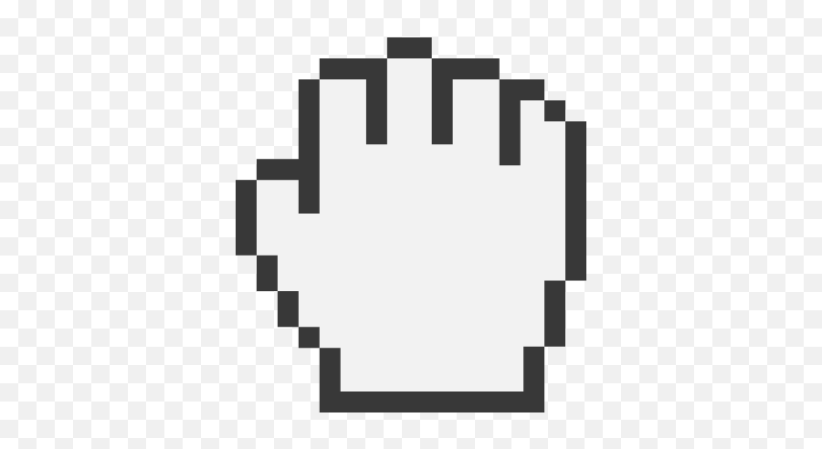 Pixel Grab Fist Graphic - Mouse Pointer Png,Hand Grab Icon