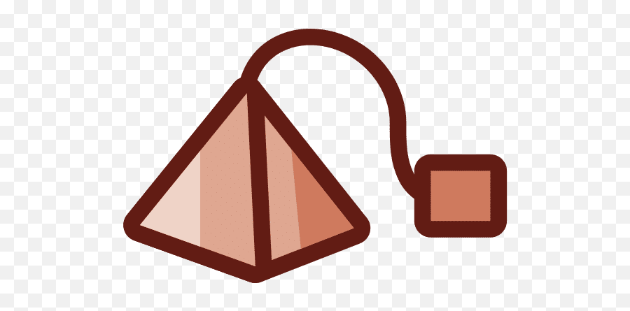 Tea Bag Coffee Thick Line Style Icon - Vertical Png,Tea Bag Icon