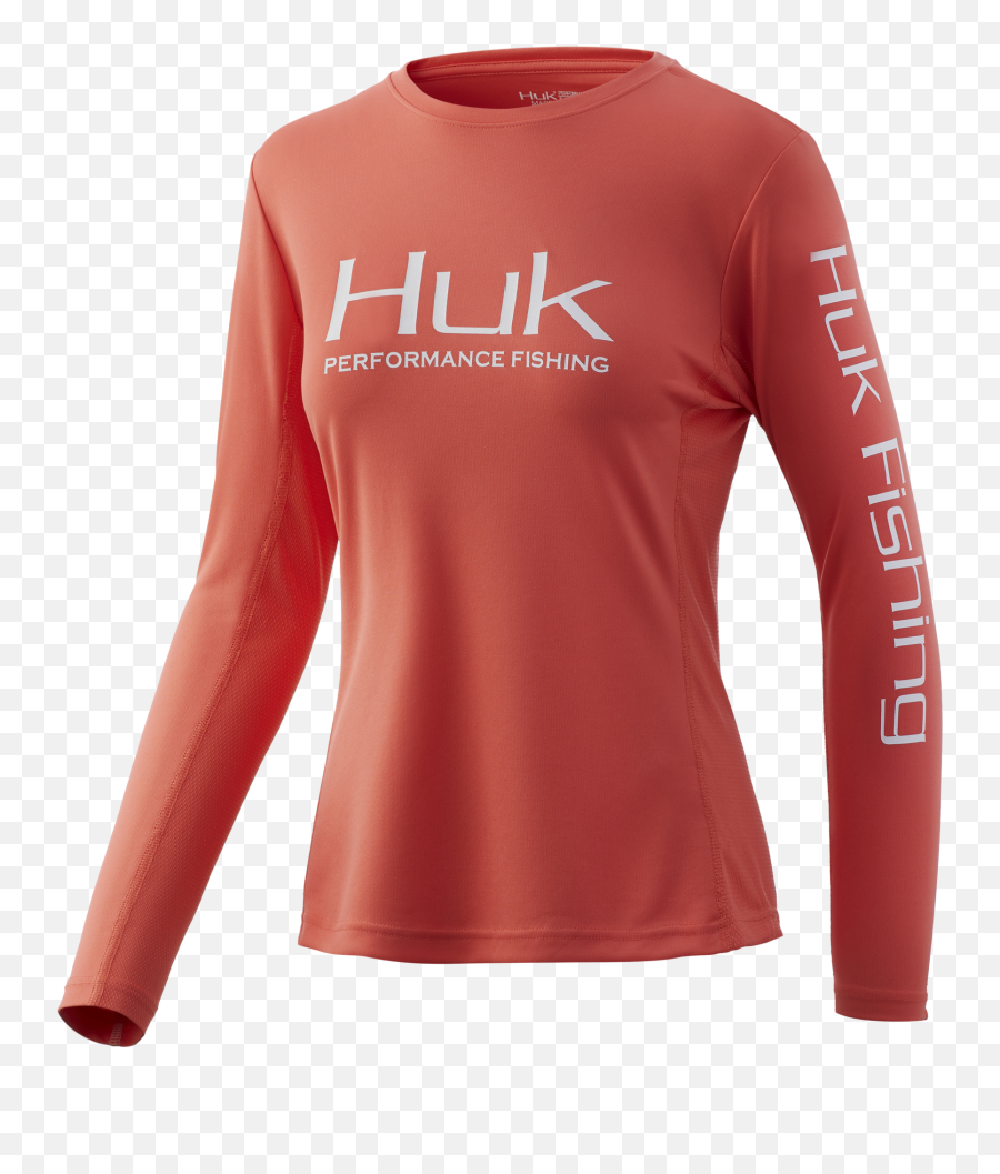 Womenu0027s Fishing Apparel Huk Gear - Long Sleeve Png,Small Rose Icon