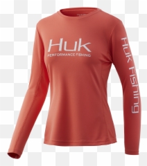 Womenu0027s Fishing Apparel Huk Gear - Long Sleeve png