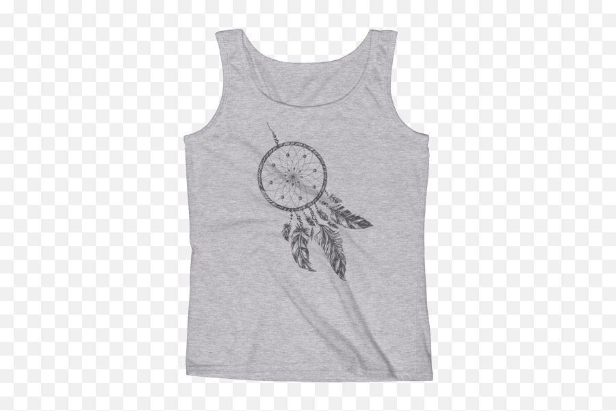 Dream Ladies Tank - Dreamcatcher Art Png,Dream Catcher Png - free ...