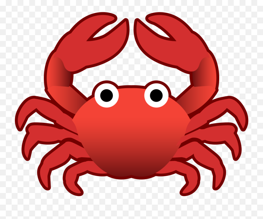 Crab Icon Noto Emoji Animals Nature - Crab Icon Png,Hermit Crab Flat Icon