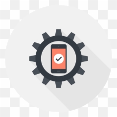Transparent Background Gear Icon Png - Eye With