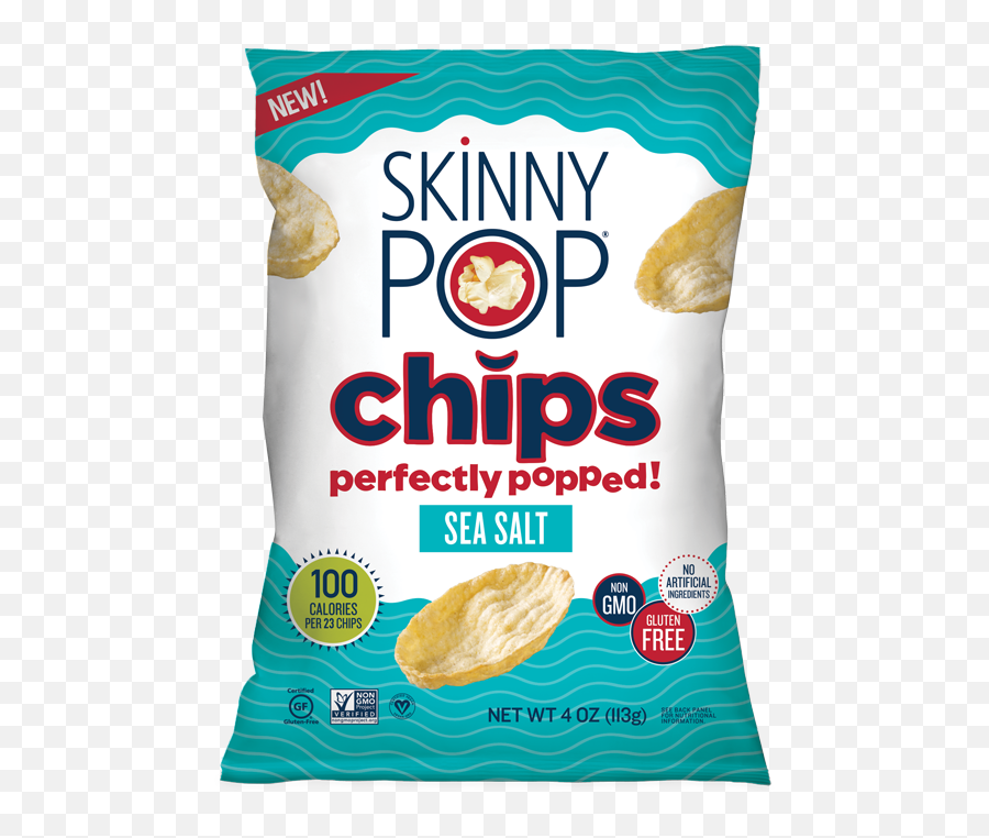 Sea Salt 40 Oz Bag - Popped Chips Png,Icon Pop Brand Level 1