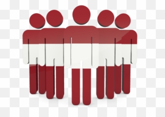 People Icon Illustration Of Flag Latvia - Hong Kong Icon png