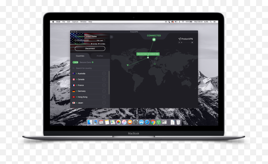 Protonvpn - Best Vpn For Macbook Free Png,Protonmail Icon