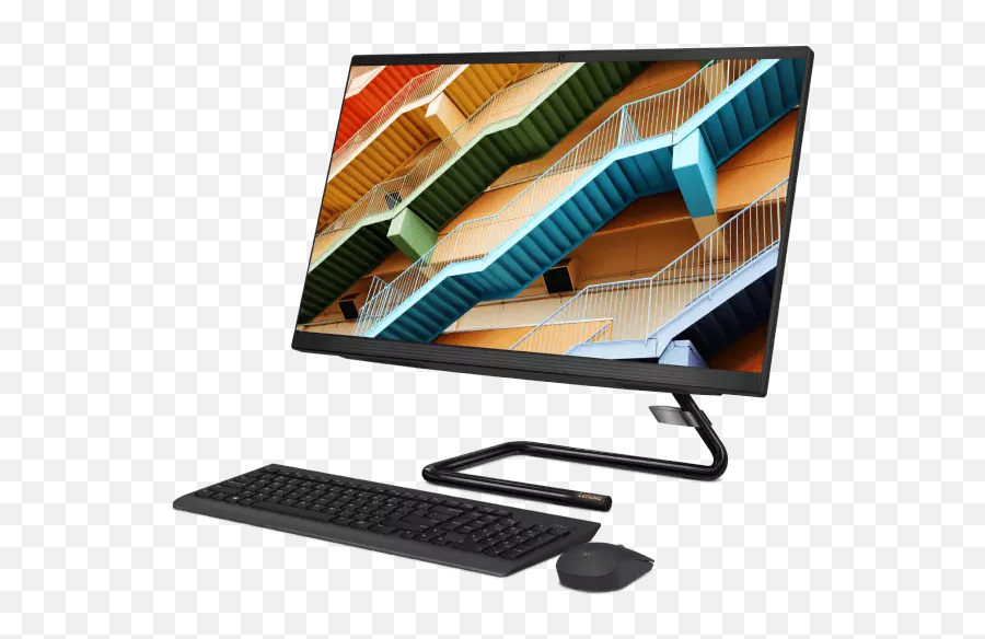 Ideacentre Aio 3 Amd 24 Inch All In One Desktop Lenovo Us - Lenovo Ideacentre All In One Png,Show Computer Icon On Desktop Windows 10