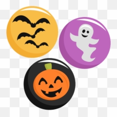 Halloween Icons Set Svg Scrapbook Title Cutting Files - Pictures Cute png