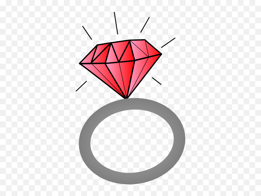 Red Wedding Ring Clipart - Red Wedding Ring Clipart Png,Red Ring Png