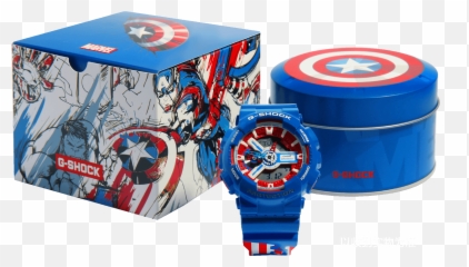 G - Avengers G Shock Png,Capitan America Logo