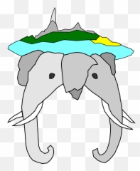 Filediscworld Iconsvg - Wikimedia Commons Elephant Hyde png