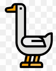 Goose Free Vector Icons Designed By Monkik - Empty png