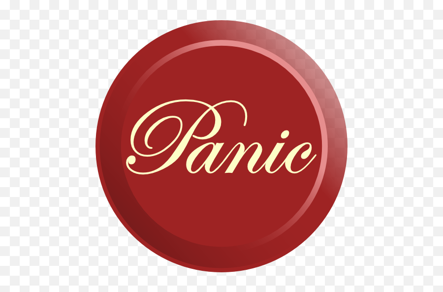 Elegant Panic Button Clipart - Elegant Button Png,Panic Png