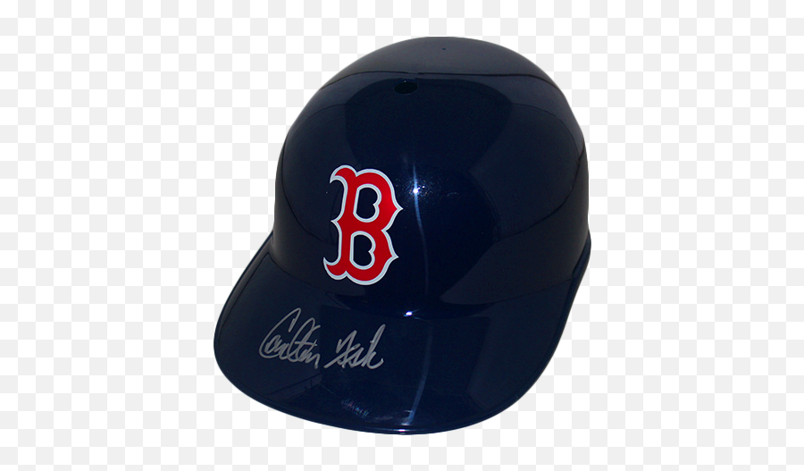 Carlton Fisk Autographed Boston Red Sox - Boston Red Sox B Png,Red Sox Png