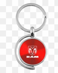 Au - TOMOTIVE GOLD Ram Red Spinner Key Fob Keychain png