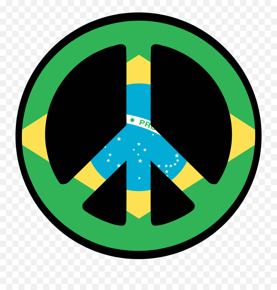 Brazil Flag Clip Art - Clipart Best Peace Brazil Png,Brazil Flag Icon