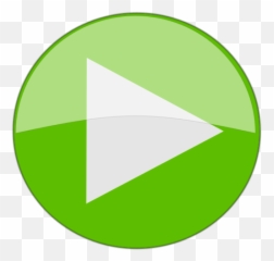 Green Play Symbol Clip Art - vector clip art png