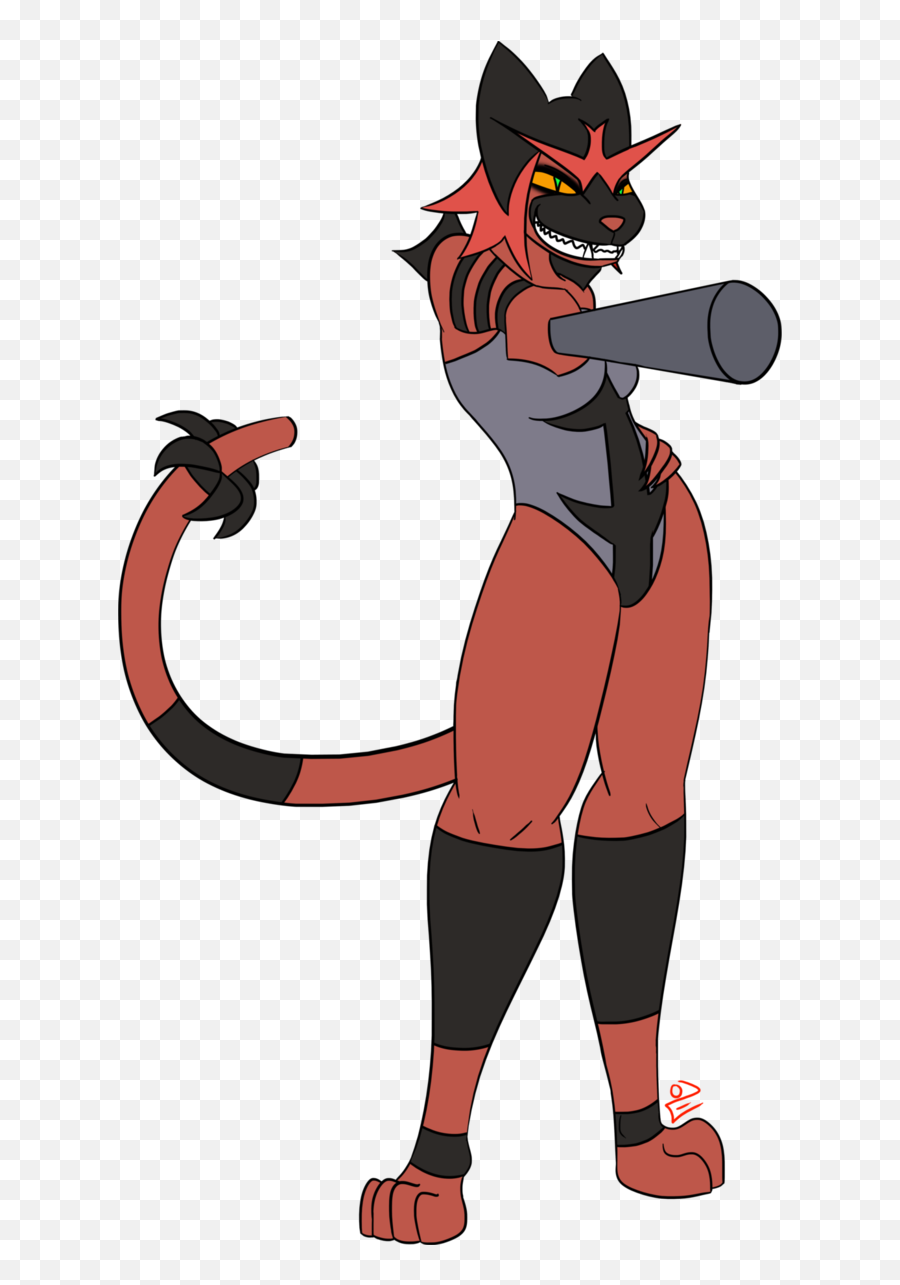 Zoey The Incineroar U2014 Weasyl - Cartoon Png,Incineroar Png