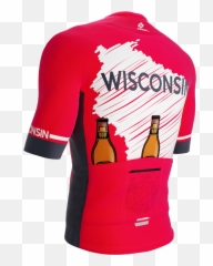 Scudopro - Elite Short Sleeve Cycling Jersey Wisconsin USA State Icon landmark symbol identity Men Women png